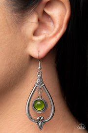 Ethereal Emblem - Green Earring