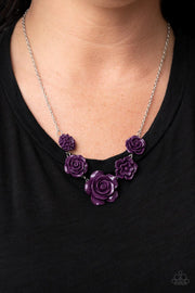 Primrose and Pretty - Purple Necklace