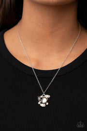 Prismatic Projection - Silver Necklace