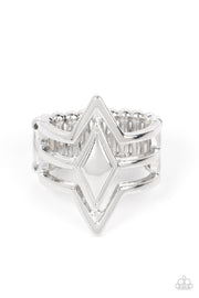 Deceivingly Diamond - Silver Ring