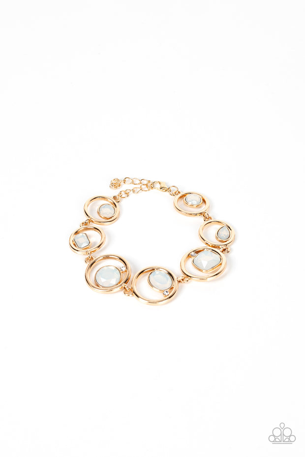 Date Night Drama - Gold Bracelet