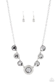 Extravagant Extravaganza - Silver  Necklace