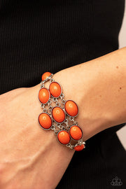 Color Wheel Garden - Orange Bracelet