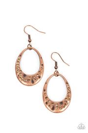 Classic Keepsake - Copper Earring