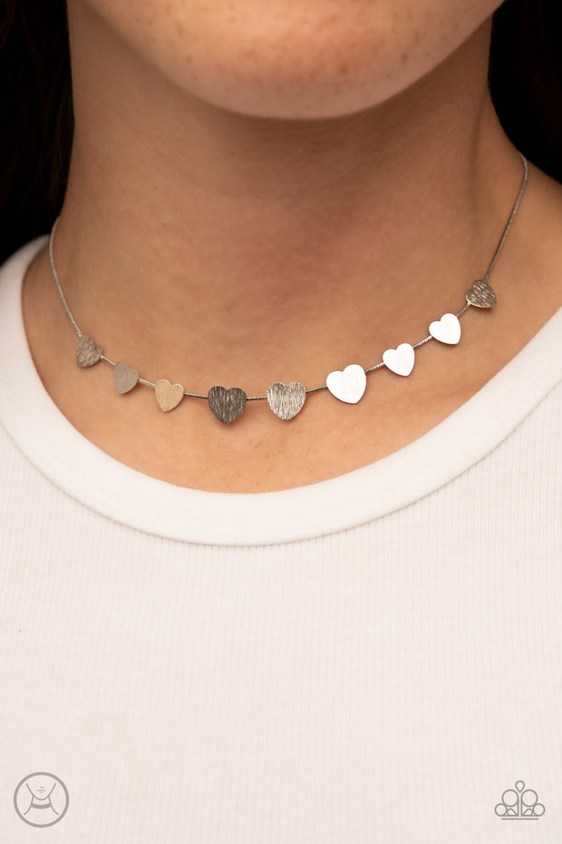 Dainty Desire - Silver Choker Necklace