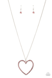 Va-Va-VALENTINE - Pink Necklace