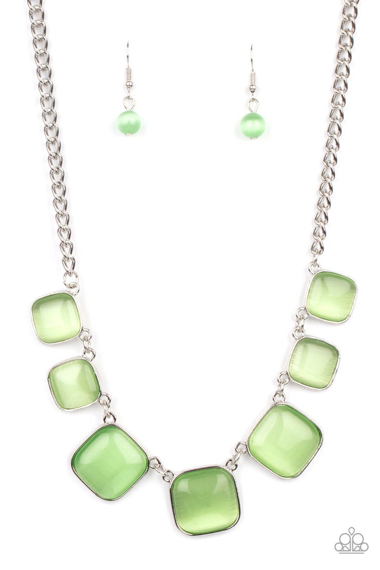 Aura Allure-Green Necklace