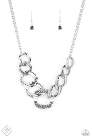 Bombshell Bling - Silver Necklace