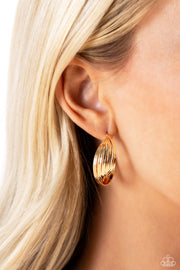 Curvy and Worthy - Gold Earring