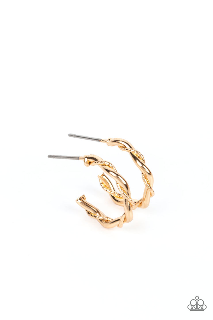 Irresistibly Intertwined - Gold Earring
