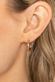 Small-Scale Shimmer - Gold Earring