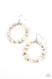 Mineral Mantra - White Earring