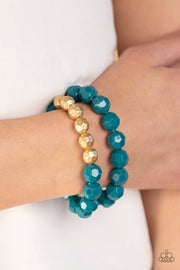 Grecian Glamour - Blue Bracelet