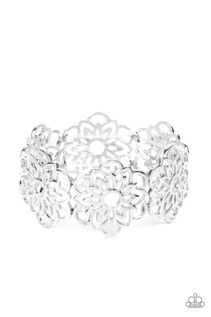 Baroque Bouquet-Silver Bracelet
