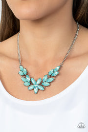 Ethereal Efflorescence - Green Necklace