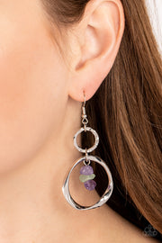 Good-Natured Spirit - Purple Earring