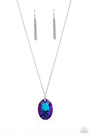 Celestial Essence-Blue Necklace