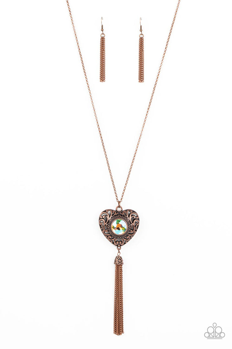 Prismatic Passion - Copper Necklace