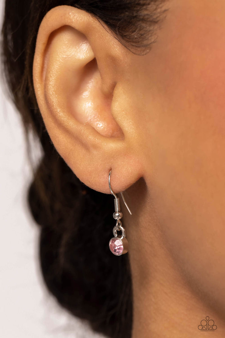 COMET Below - Pink Necklace