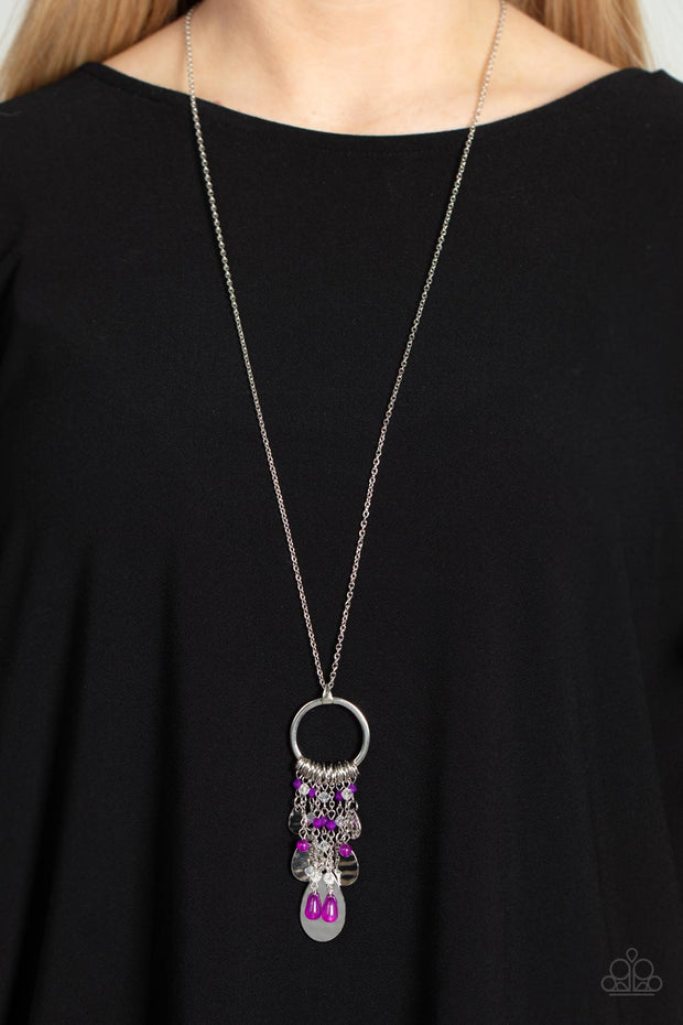 Totally Trolling - Purple Necklace