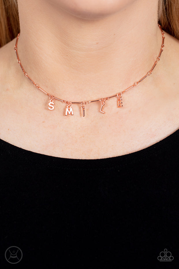 Say My Name - Copper Necklace