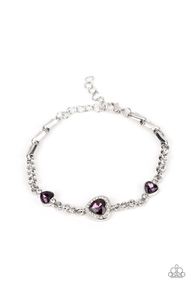 Amor Actually - Purple Bracelet