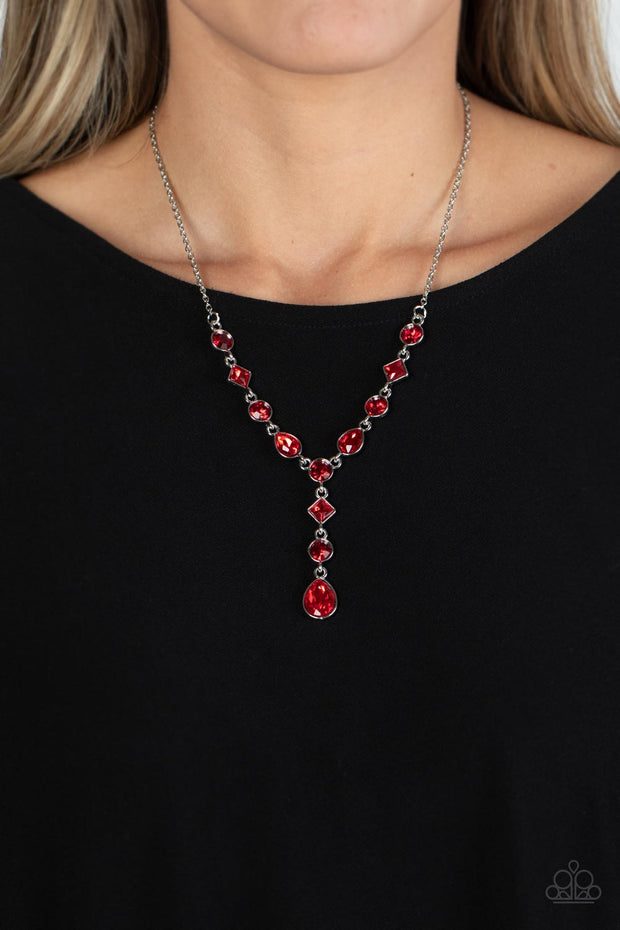 Forget the Crown - Red Necklace