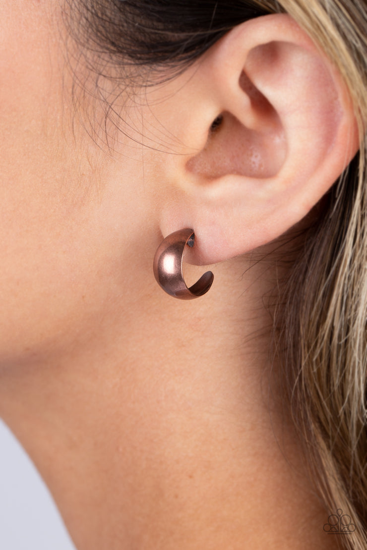 Burnished Beauty - Copper Earring