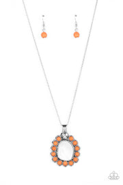 Sahara Sea - Orange Necklace