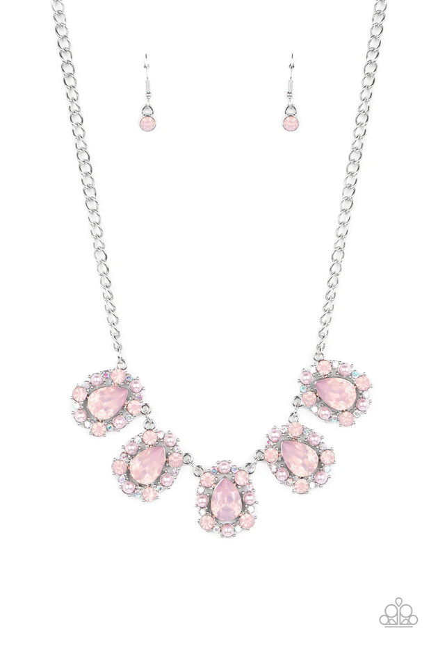 Pearly Pond-Pink Necklace