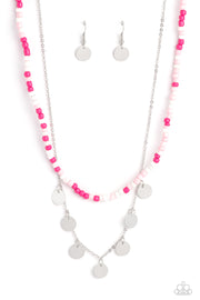 Comet Candy - Pink Necklace