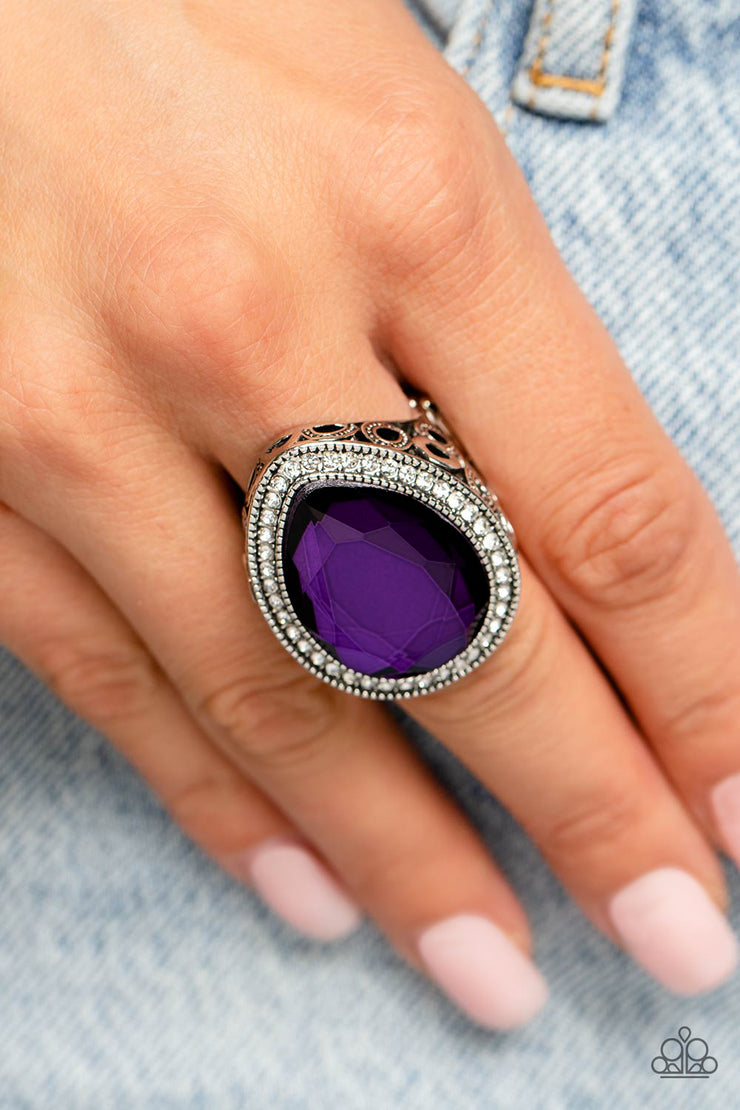Illuminated Icon - Purple Ring