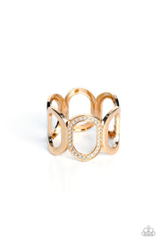 Opulent Ovals - Gold Bracelet