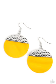 SHELL Out - Yellow Earring