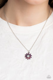 Daisy Diva - Purple Necklace