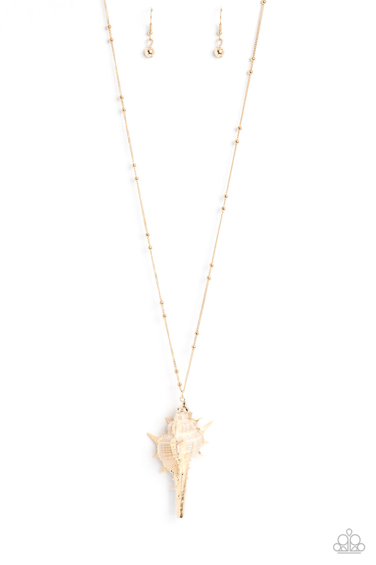 Sea CONCH - Gold Necklace