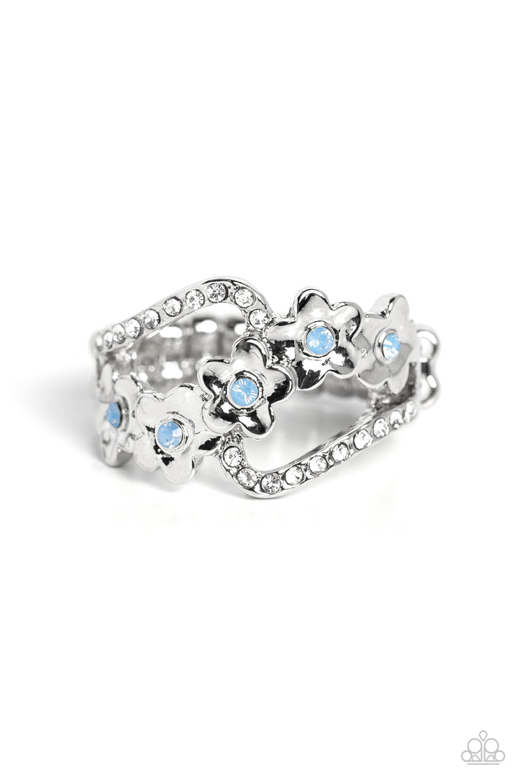 Captivating Corsage - Blue Ring