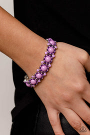 Pop Art Party - Purple Bracelet
