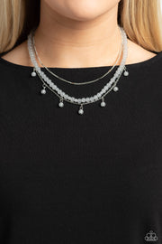BEAD All About It - Silver Necklace