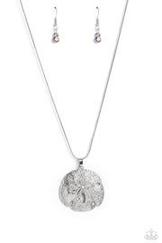 Seize the Sand Dollar - Pink Necklace