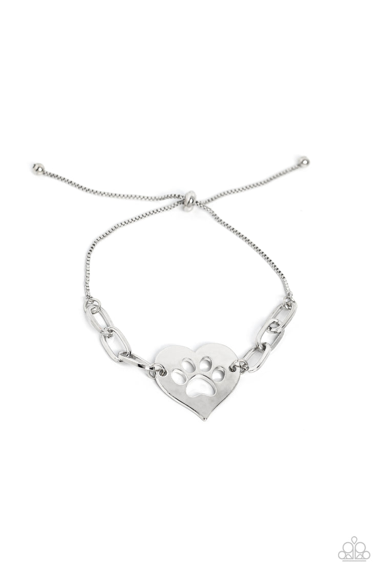 PAW-sitively Perfect - Silver Bracelet