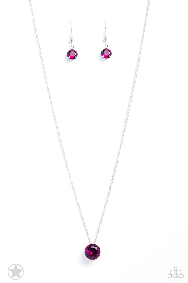 What a Gem - Pink Necklace