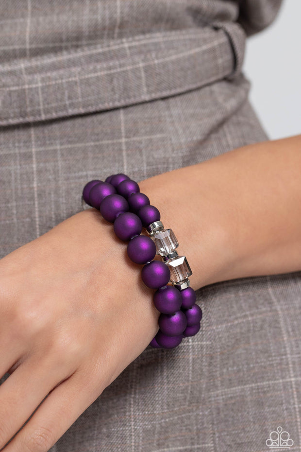 Shopaholic Showdown - Purple Bracelet