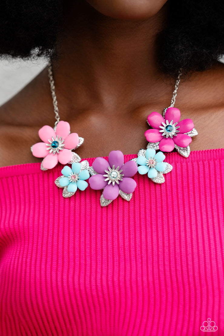 Well-Mannered Whimsy - Pink Necklace
