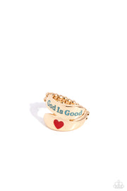 God is Good - Gold Ring