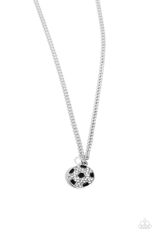 Goalkeeper Glam - Black Necklace