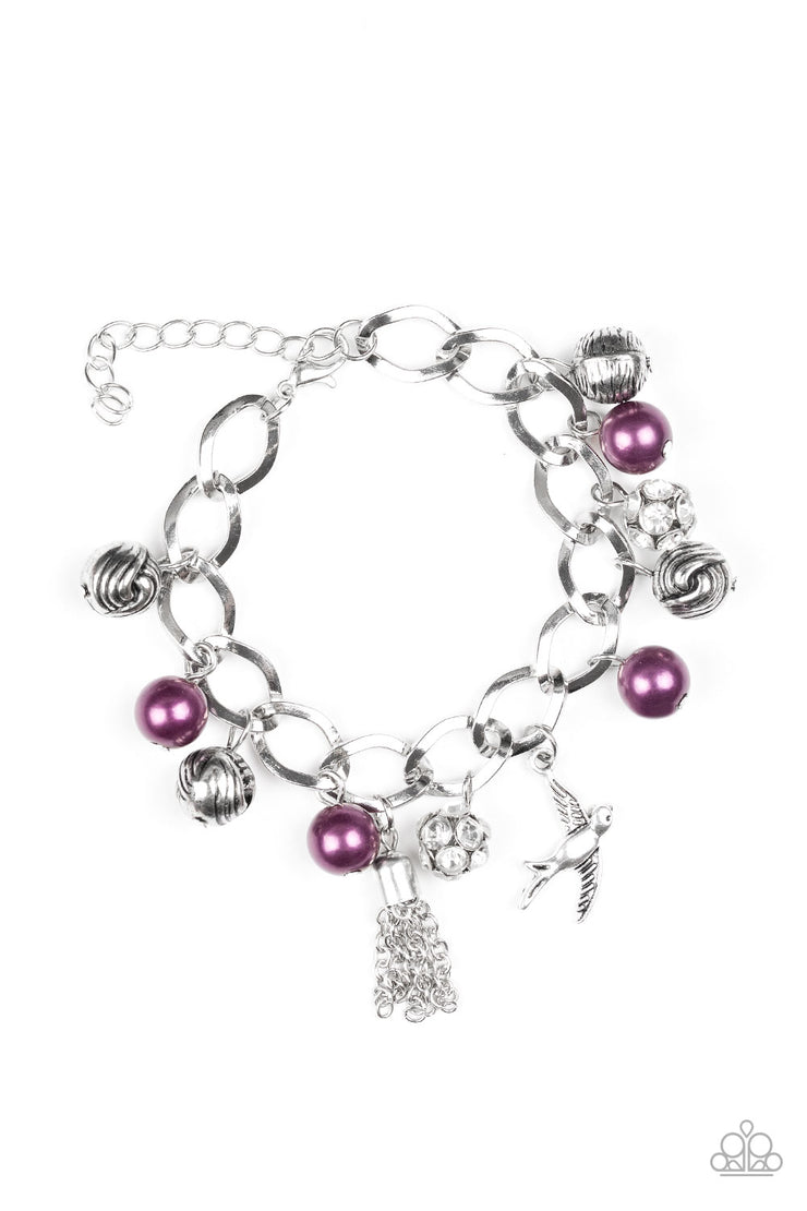 Lady Love Dove-Purple Bracelet