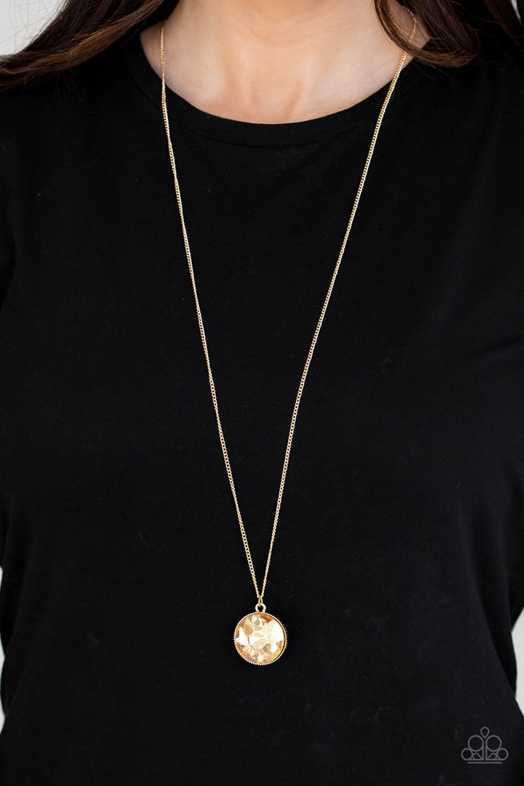 Dauntless Diva-Gold Necklace