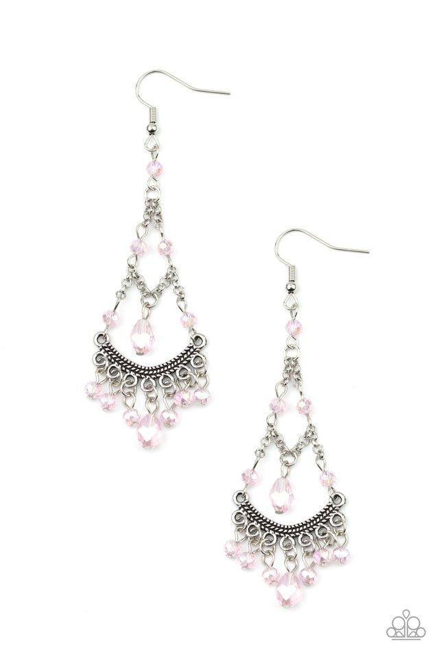 First In Shine-Pink Earring