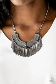 Impressively Incan Black Necklace